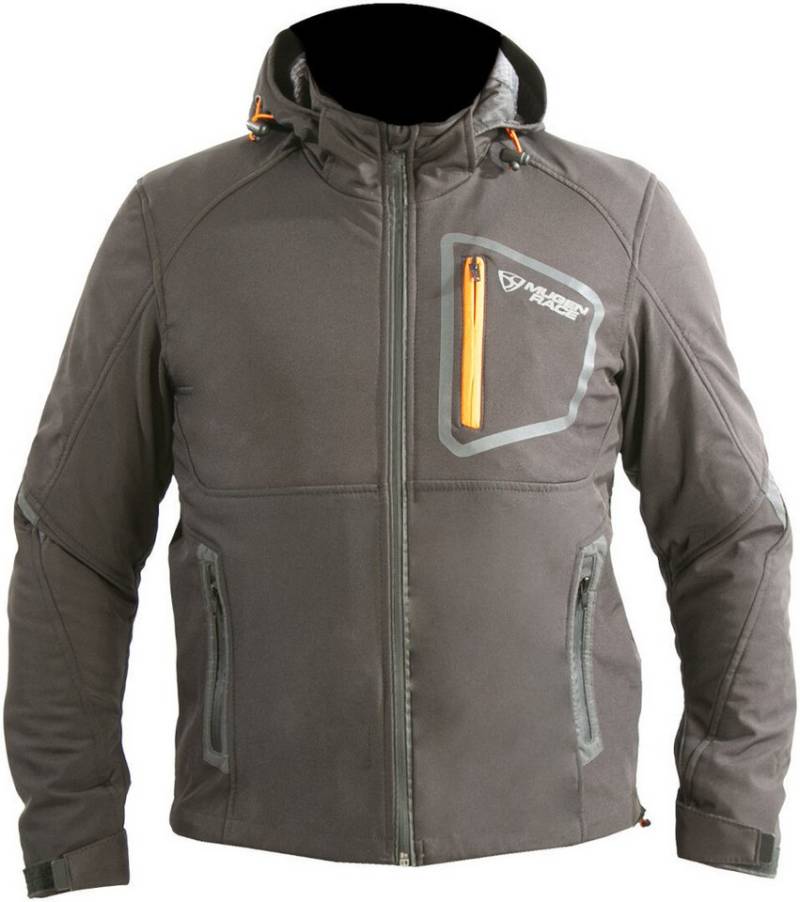 MUGENRACE Motorradjacke Luc wasserdichte Softshell Motorrad Textiljacke (wasserdicht) wasserdicht,Ellenbogenprotektoren enthalten,Schulterprotektoren e von MUGENRACE