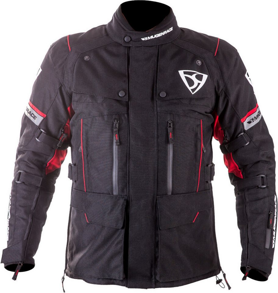 MUGENRACE Motorradjacke T-Uno wasserdichte Motorrad Textiljacke (wasserdicht) herausnehmbares Innenfutter,wasserdicht,herausnehmbare Membrane,E von MUGENRACE