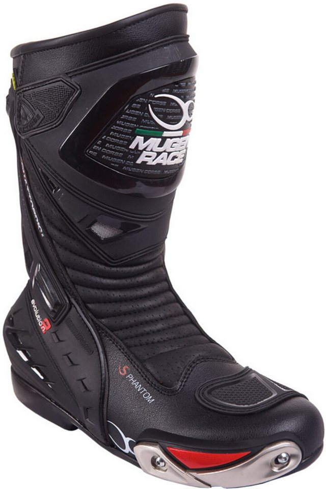 MUGENRACE Sphantom 2 perforierte Motorrad Stiefel Motorradstiefel perforiert,wechselbare Zehenschleifer MUGENRACE Sphantom 2 perforierte Motorrad Stiefel Motorradstiefel perforiert,wechselbare Zehenschleifer von MUGENRACE