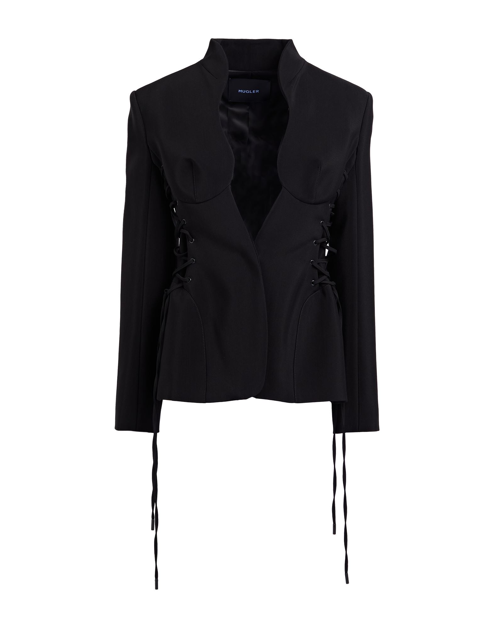 MUGLER Jacke & Anorak Damen Schwarz MUGLER Jacke & Anorak Damen Schwarz von MUGLER