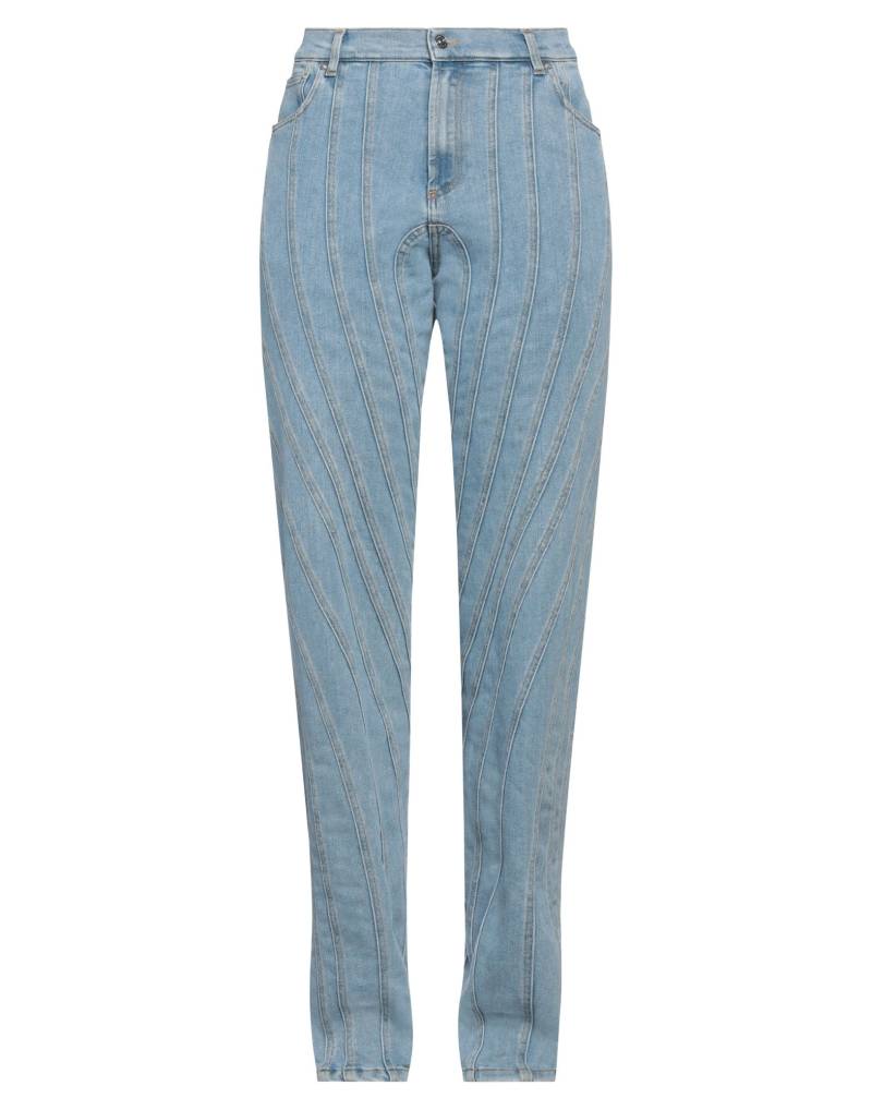 MUGLER Jeanshose Damen Blau MUGLER Jeanshose Damen Blau von MUGLER