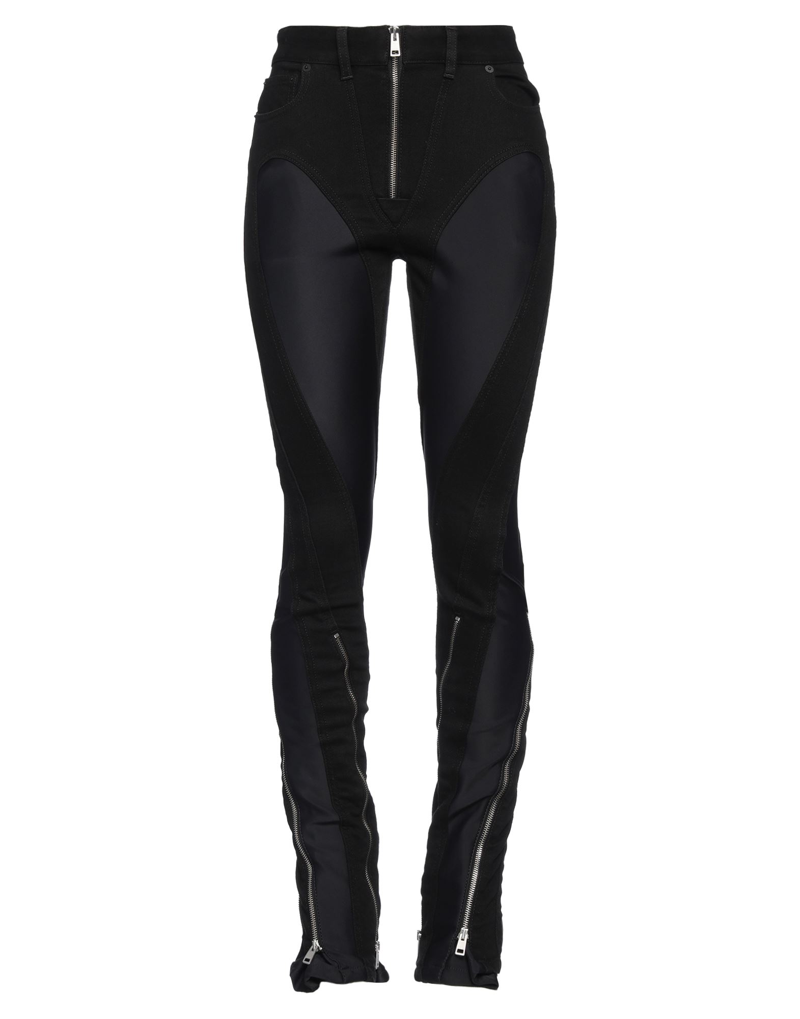 MUGLER Jeanshose Damen Schwarz von MUGLER