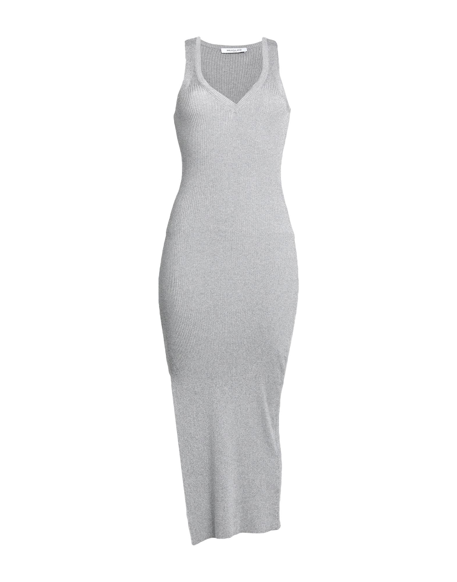 MUGLER Maxi-kleid Damen Silber von MUGLER