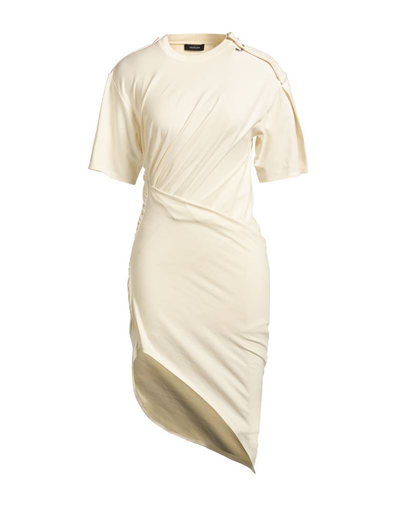 MUGLER Midi-kleid Damen Elfenbein von MUGLER
