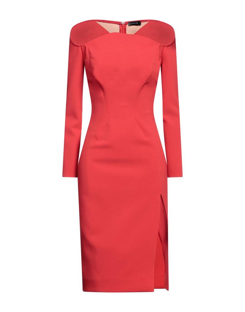 MUGLER Midi-kleid Damen Rot von MUGLER
