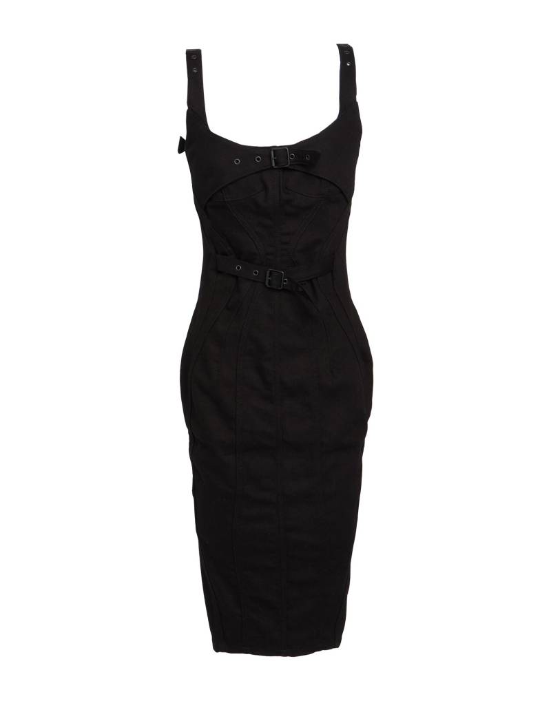 MUGLER Midi-kleid Damen Schwarz von MUGLER
