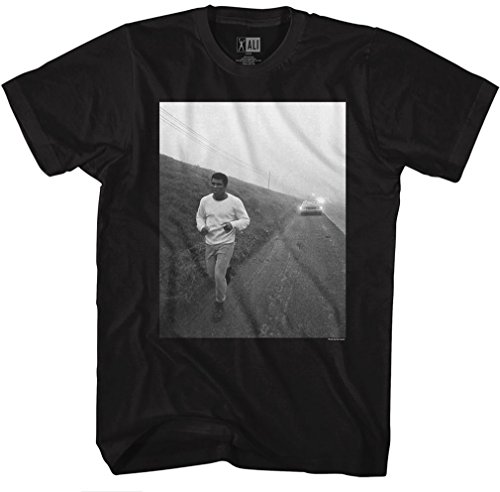 MUHAMMAD ALI - - Herren Roadrunning T-Shirt, X-Large, Black von MUHAMMAD ALI