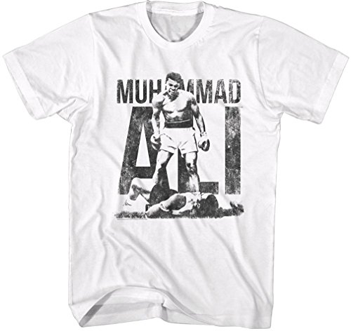 MUHAMMAD ALI - - Herren Win Wear T-Shirt, Medium, White von MUHAMMAD ALI