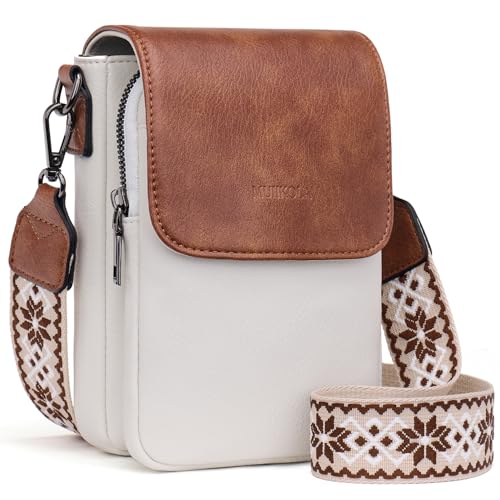 MUIIKOLA Handytasche zum Umhängen,RFID-Blockierung große Kapazität Handy Umhängetasche Damen Leder,Handytasche mit Geldbörse zum Umhängen,umhängetasche damen Breiter Gurt abnehmbarer Schultergur MUIIKOLA Handytasche zum Umhängen,RFID-Blockierung große Kapazität Handy Umhängetasche Damen Leder,Handytasche mit Geldbörse zum Umhängen,umhängetasche damen Breiter Gurt abnehmbarer Schultergur von MUIIKOLA