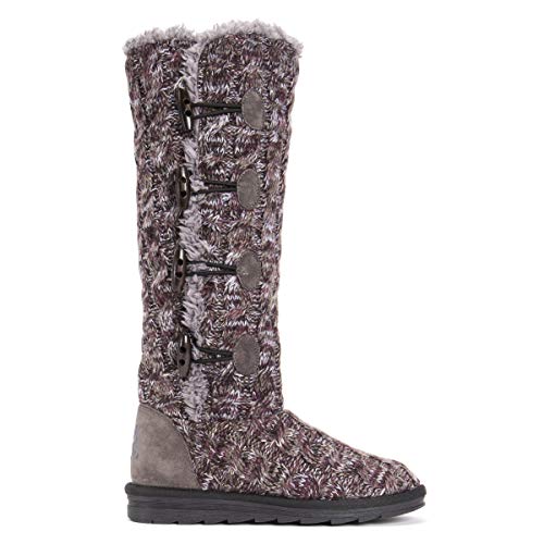 MUK LUKS Damen Felicity Kniehohe Stiefel, violett, 41.5 EU von MUK LUKS