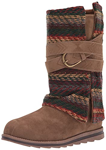 MUK LUKS Damen Lukees by Women's Sigrid Nikki Too Boots Mode-Stiefel, Stone, 42.5 EU von MUK LUKS