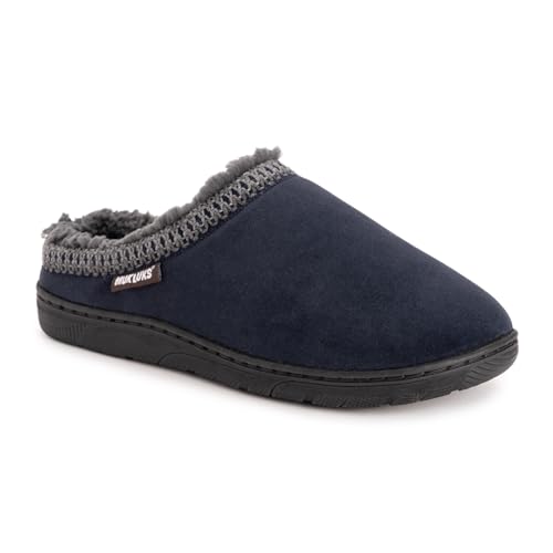 MUK LUKS Herren Gabriel Leo Clog Slipper Hausschuh, Marineblau MUK LUKS Herren Gabriel Leo Clog Slipper Hausschuh, Marineblau von MUK LUKS