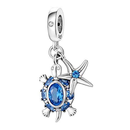 MULA Charms Anhänger Silber 925 für Armbänder, Kompatibel mit Europäischen Armbändern und Halskette für Frauen von MULA