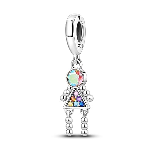 MULA Charms Anhänger Silber 925 für Armbänder, kompatibel mit europäischen Armbändern und Halskette für Frauen Mädchen von MULA