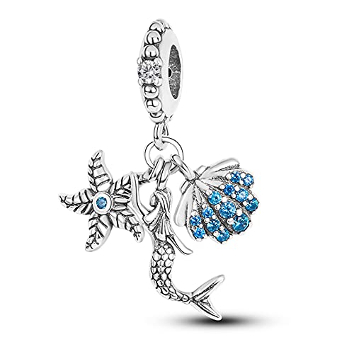 MULA Charms Anhänger Silber 925 für Armbänder, kompatibel mit europäischen Armbändern und Halskette für Frauen Mädchen von MULA