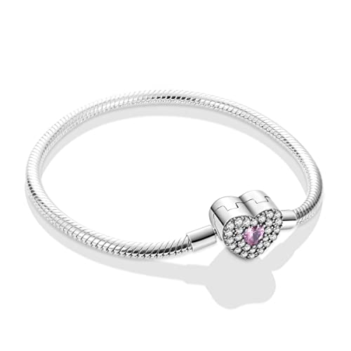 MULA 925 Sterling Silber Schlange Kette Charme Armband Gänseblümchen und Marienkäfer Anhänger mit 5A Cubic Zirconia für Frauen für Sie MULA 925 Sterling Silber Schlange Kette Charme Armband Gänseblümchen und Marienkäfer Anhänger mit 5A Cubic Zirconia für Frauen für Sie von MULA