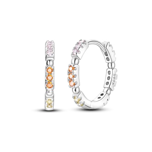 MULA S925 Sterling Silber Hoop Ohrringe für Frauen Creolen Schmetterling Stern Mond Trendy Niedlich Ohrringe 5A Cubic Zirconia MULA S925 Sterling Silber Hoop Ohrringe für Frauen Creolen Schmetterling Stern Mond Trendy Niedlich Ohrringe 5A Cubic Zirconia von MULA
