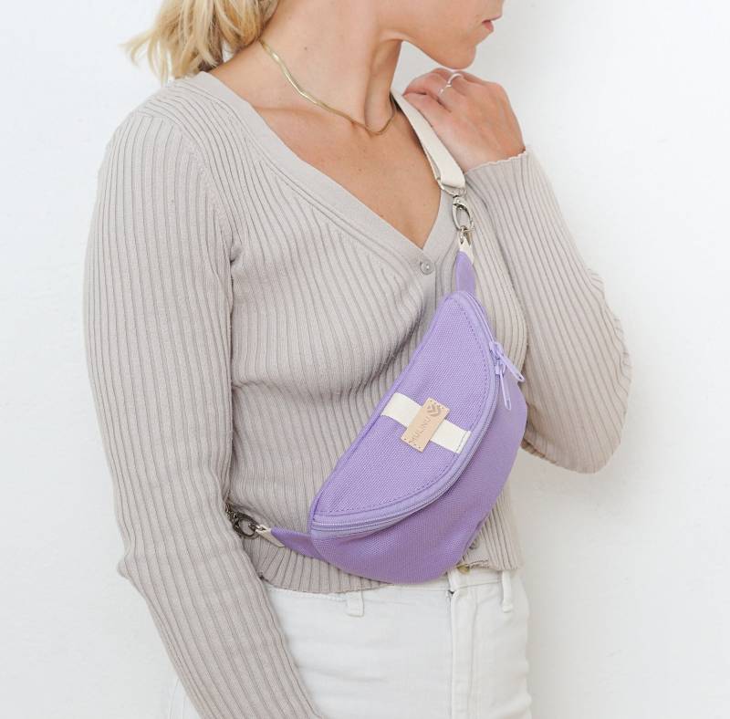 Mulinu Hipbag Hennes Canvas Flieder von MULINU