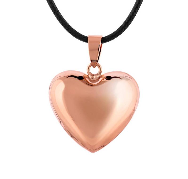 MUMMY BELL Kette mit Einhänger Minimalist necklace with copper bell Heart RSM MUMMY BELL Kette mit Einhänger Minimalist necklace with copper bell Heart RSM von MUMMY BELL