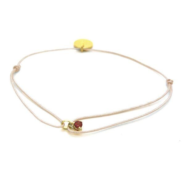 MUNICH JEWELS Armband Geburtsstein Juli Rubin von MUNICH JEWELS