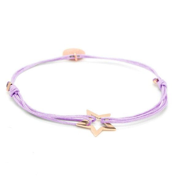 MUNICH JEWELS Armband Stern rosévergoldet von MUNICH JEWELS