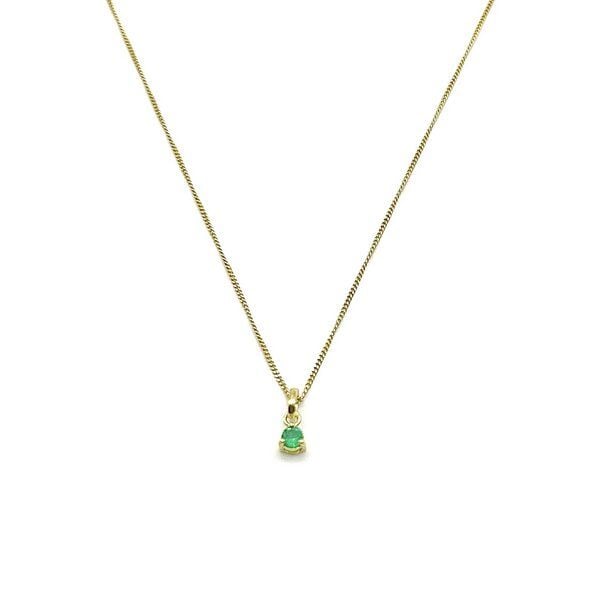 MUNICH JEWELS Kette Geburtsstein Mai Smaragd von MUNICH JEWELS