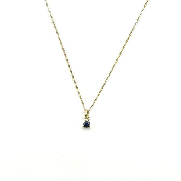 MUNICH JEWELS Kette Geburtsstein September Saphir von MUNICH JEWELS