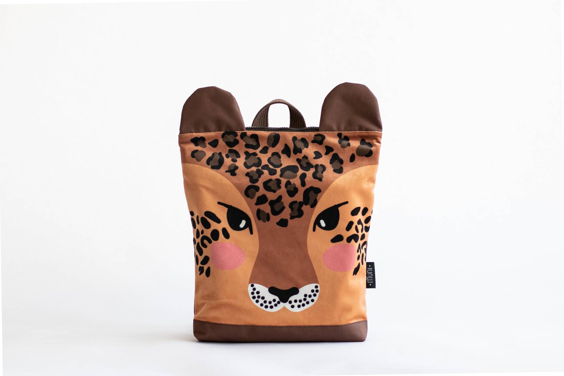 Leopard Rucksack Für Kinder, Einzigartiges Design, Bedruckter Tier von MUNIshop