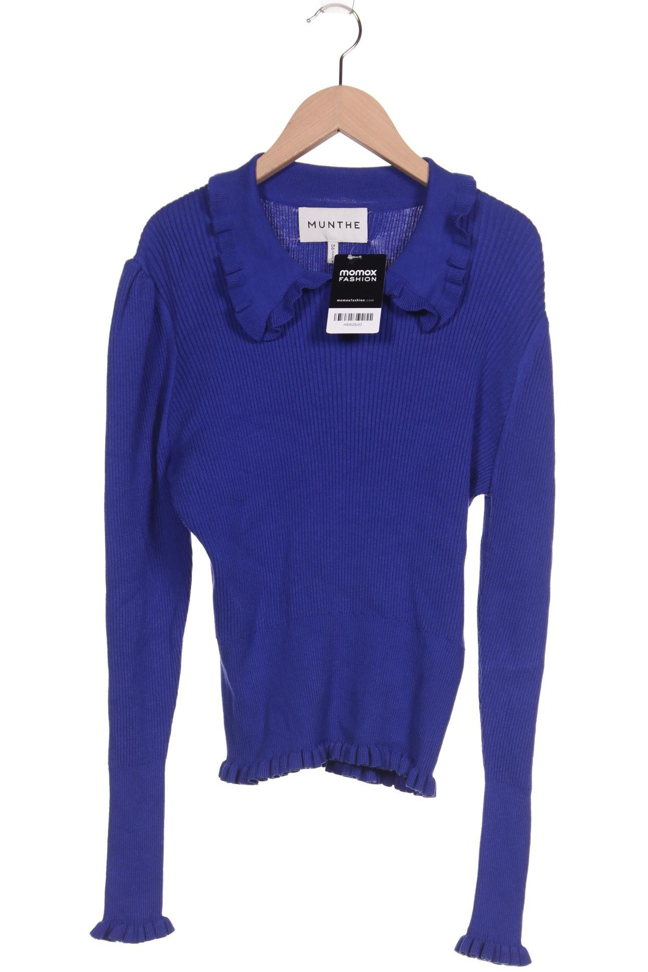 MUNTHE Damen Pullover, blau von MUNTHE