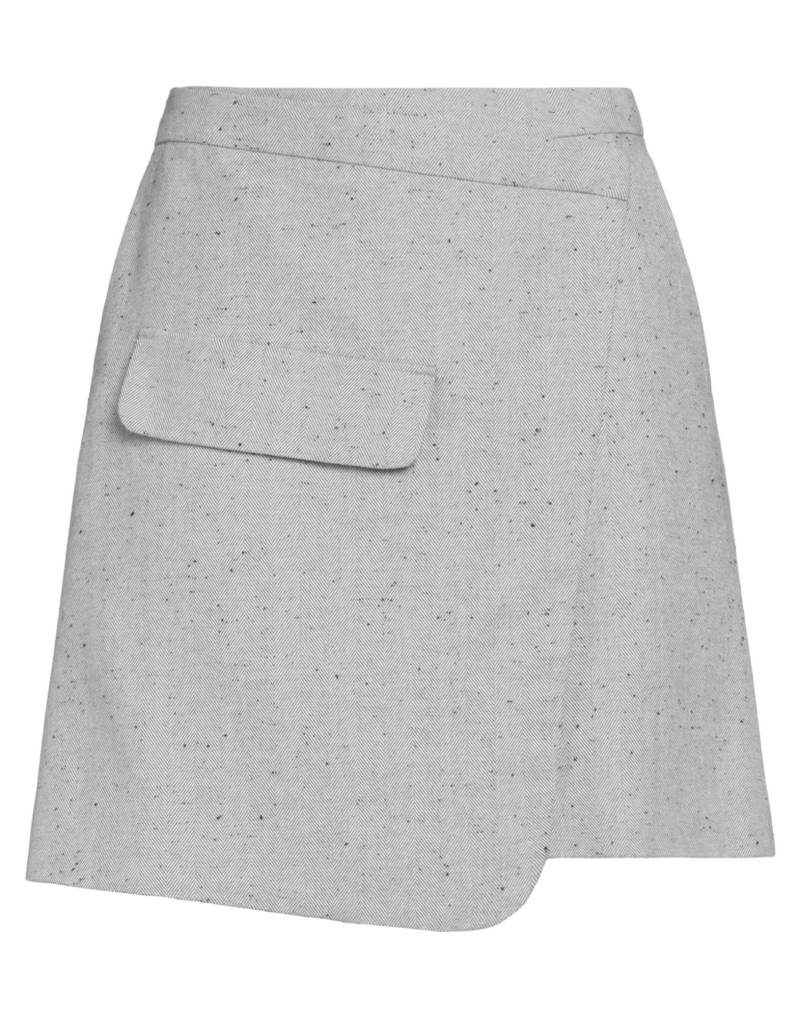 MUNTHE Minirock Damen Hellgrau von MUNTHE