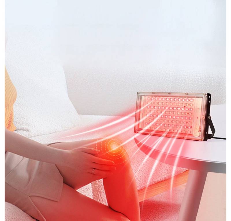 MUPOO Infrarotlampe Infrarotlampe 96LEDs,Rotlicht Therapielampe, 660Nm & 850Nm,für Körper, Gesicht und Muskeln von MUPOO