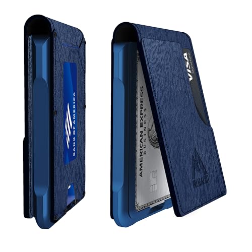 MURADIN Herren-Geldbörse, taktische Bifold Wallets für Männer, Metall, RFID-blockierend, Aluminium, Geldkartenhalter, Geschenke für Männer, Blau, Minimalistische Geldbörse für Herren MURADIN Herren-Geldbörse, taktische Bifold Wallets für Männer, Metall, RFID-blockierend, Aluminium, Geldkartenhalter, Geschenke für Männer, Blau, Minimalistische Geldbörse für Herren von MURADIN