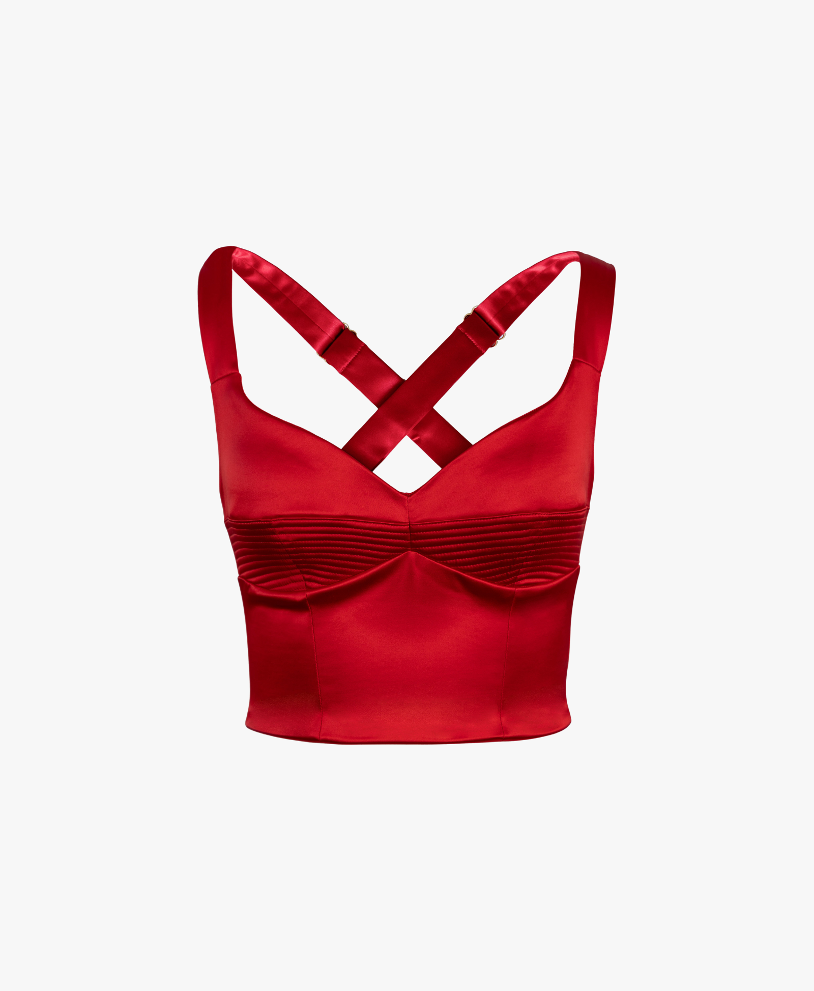 MURMUR | Haze Bra Top Red | Women's Red Bustier tops von MURMUR