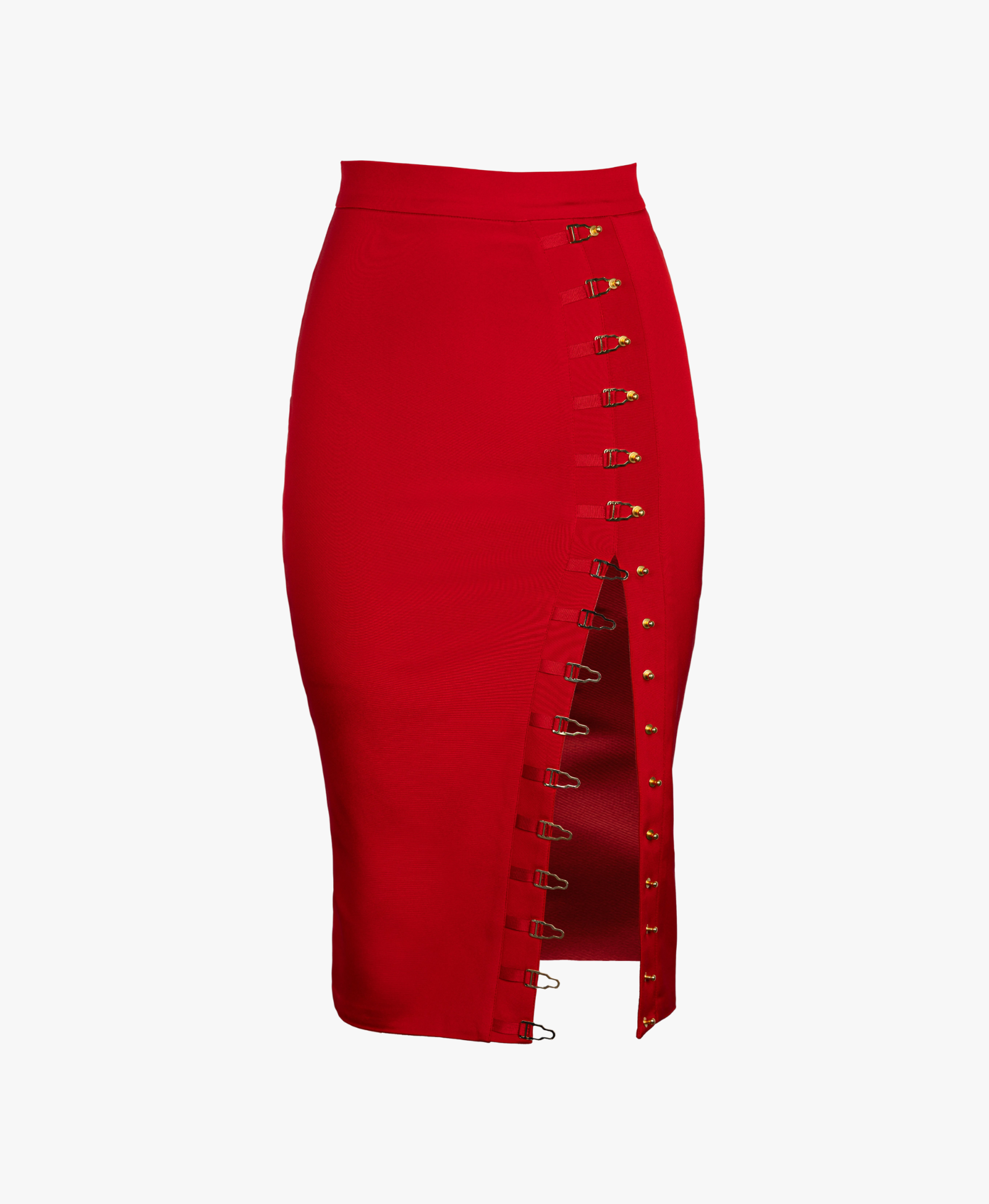 MURMUR | Ivy Skirt Red | Women's Cherry Red Midi skirts MURMUR | Ivy Skirt Red | Women's Cherry Red Midi skirts von MURMUR