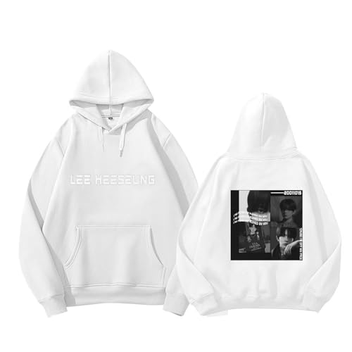 2024 EN Home Hoodie Support Bedruckte Shirts for Fans Baumwoll-Merch-Sweatshirt-Tops(White,M) von MURQ