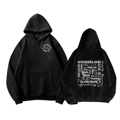 AZ Towards The Light Hoodie 2024 Support Merch Sweatshirt Contton Zipper Star Style Sweatshirt(B Black-Fleece,S) von MURQ