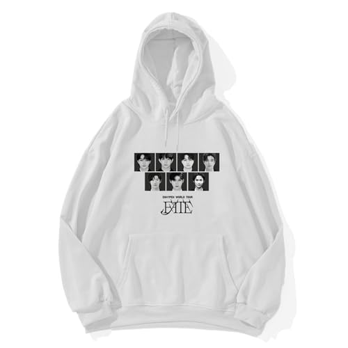 EN 2024 Konzert Fate Plus Hoodie Support Bedrucktes Sweatshirt Baumwoll-Merch-Shirts for Fans(White,S) von MURQ