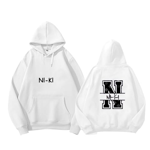 EN Concert Sign Hoodie Support Bedrucktes Sweatshirt Baumwoll-Merch-Shirt for Fans(NI-KI,S) von MURQ