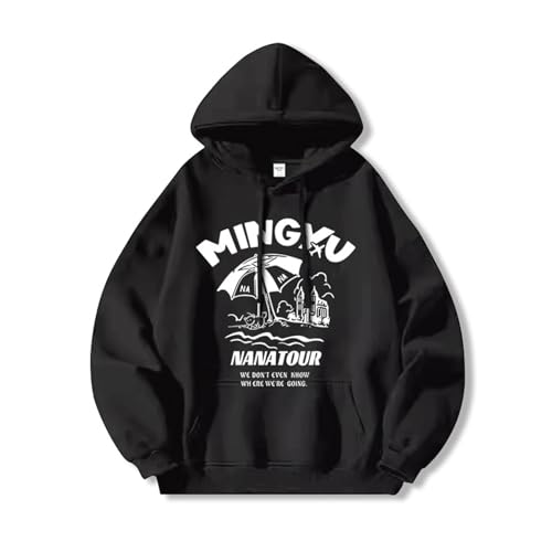 MURQ ST NANA TOUR Hoodie K-Pop 2023 Support Bedrucktes Top K-Pop Baumwoll-Kapuzenpullover(13,3XL) von MURQ