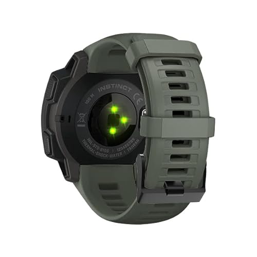 MURVE Armband für Garmin Instinct Sport-Silikon-Ersatzarmband, Farbarmband, Schnellverschluss und Entfernungszubehör, For Instinct Esports, Achat von MURVE