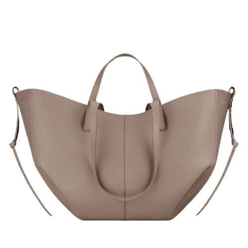 MURVE Eleganter klassischer Stil, große Kapazität, Flügeltasche, Umhängetasche, Handtasche, Retro, europäische amerikanische Nische, Eimer, Achseltasche, Tragetasche, modisch, grau, 53-10.5-32cm MURVE Eleganter klassischer Stil, große Kapazität, Flügeltasche, Umhängetasche, Handtasche, Retro, europäische amerikanische Nische, Eimer, Achseltasche, Tragetasche, modisch, grau, 53-10.5-32cm von MURVE