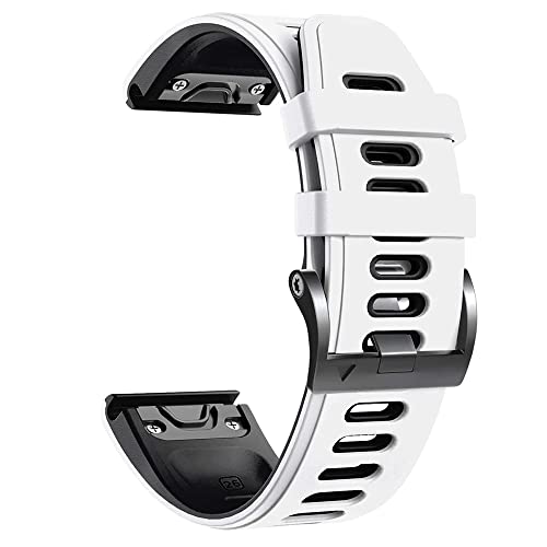 MURVE Silikon-Armband für Garmin Fenix 6X 6 Pro 5X 5Plus GPS 3HR Enduro D2 Delta Handgelenkschlaufe 22 26 mm EasyFit Schnellverschluss-Armband, For Forerunner 935 945, Achat von MURVE