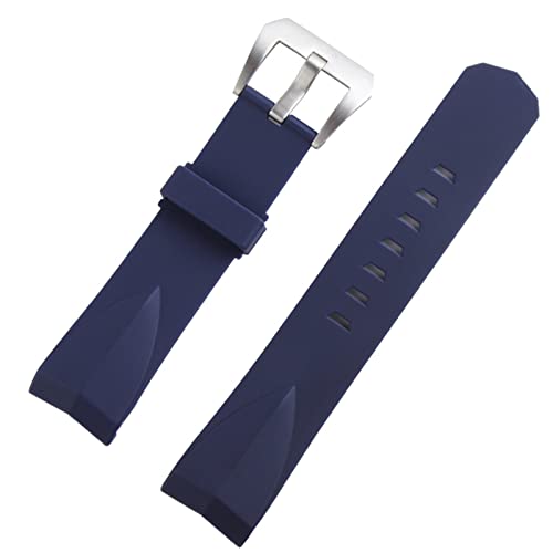 MURVE Silikon-Uhrenarmbänder, 22 mm, 24 mm, passend für Corum-Sportarten, Gummiband, modisches Armband, Ersatzzubehör, 24 mm, Achat von MURVE