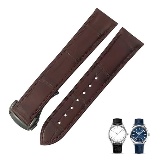MURVE Uhrenarmband aus Krokodilleder, passend für Omega De Ville Seamaster Constellation, 18 mm, 19 mm, 20 mm, 21 mm, 22 mm, echtes Alligatorleder-Armband, 19 mm, Achat MURVE Uhrenarmband aus Krokodilleder, passend für Omega De Ville Seamaster Constellation, 18 mm, 19 mm, 20 mm, 21 mm, 22 mm, echtes Alligatorleder-Armband, 19 mm, Achat von MURVE