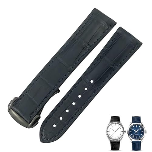 MURVE Uhrenarmband aus Krokodilleder, passend für Omega De Ville Seamaster Constellation, 18 mm, 19 mm, 20 mm, 21 mm, 22 mm, echtes Alligatorleder-Armband, 22 mm, Achat MURVE Uhrenarmband aus Krokodilleder, passend für Omega De Ville Seamaster Constellation, 18 mm, 19 mm, 20 mm, 21 mm, 22 mm, echtes Alligatorleder-Armband, 22 mm, Achat von MURVE