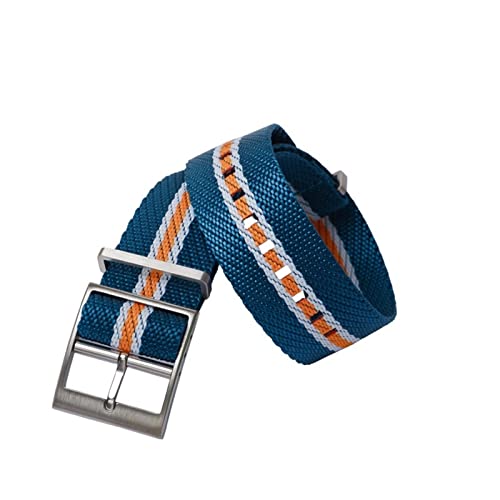 MURVE Uhrenarmband für Tudor Biwan xiaohonghua Qicheng Serie 1958, strukturiertes Uhrenarmband, bronzefarbenes Segeltuch, Nylon, 20/21/22 mm, 21 mm, Achat von MURVE