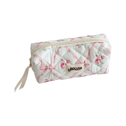 Student Pencil Bag Blumendruck Stift Große Kapazität Bleistifte Box Bögen Koffer Für Die Organisation Von Schulbedarf Blumendruckpenstbeutel Beutel Case Make Up von MURYE