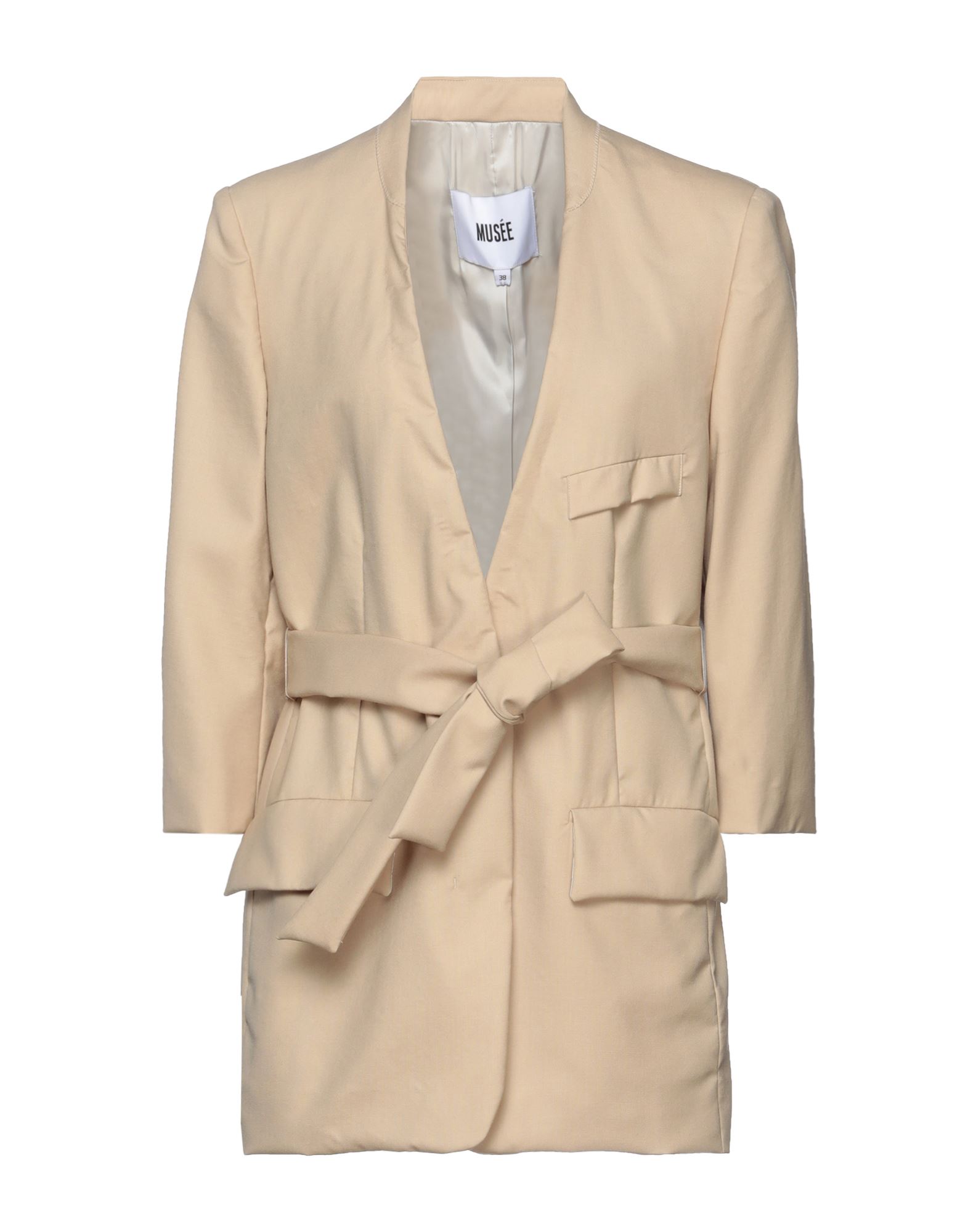 MUSÉE Jacke, Mantel & Trenchcoat Damen Beige von MUSÉE