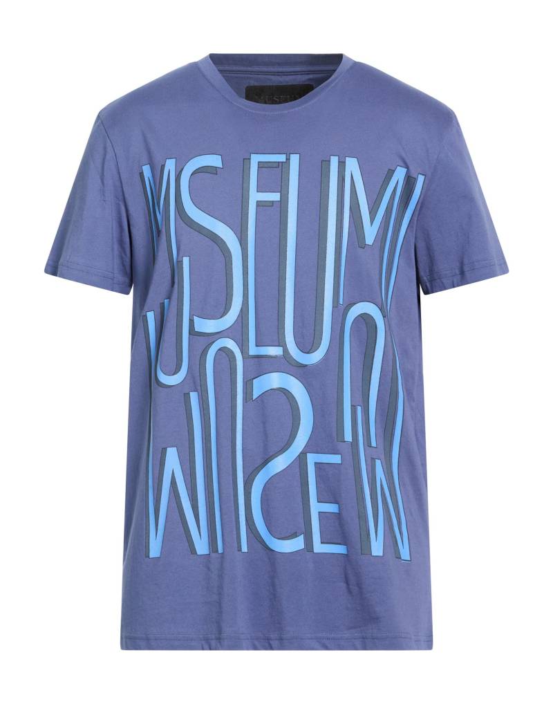 MUSEUM T-shirts Herren Taubenblau von MUSEUM