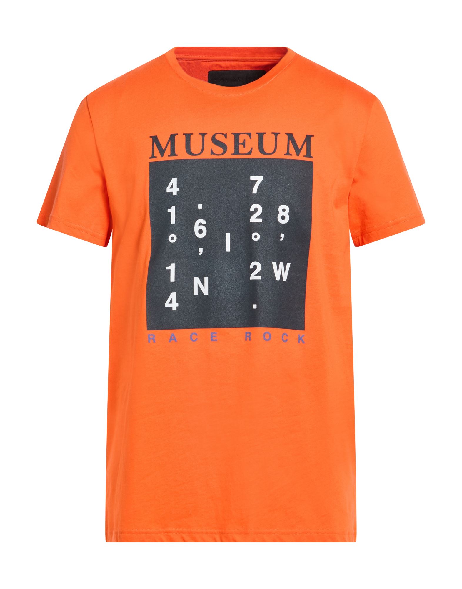 MUSEUM T-shirts Herren Tomatenrot von MUSEUM